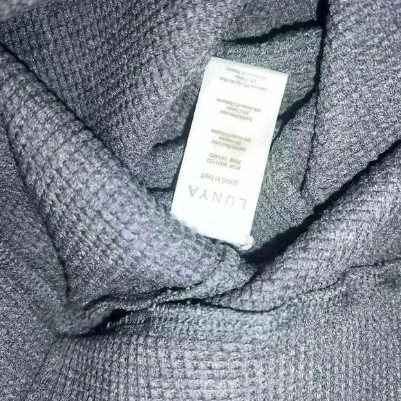 NEW LUNYA Restore Thermal Draped Jogger Dark Gray - Picture 7 of 8